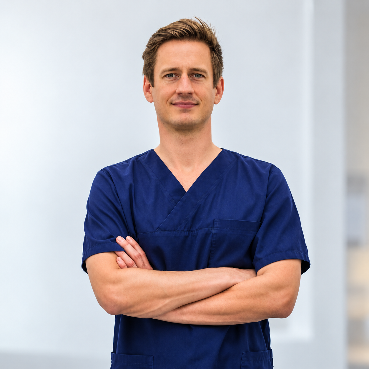 Portrait professionnel du Dr Jean Pruvot, chirurgien-dentiste spécialisé en endodontie